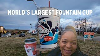 24 Hours in Cape Girardeau, MO: Hotel Tour, Mall Haul, Fountain Cup, Volleyball Win, Lambert's Cafe!