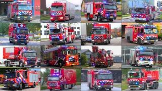  Best of Dutch Fire Trucks Responding Compilation 2020-2024 | Best of 112 Zeeland 