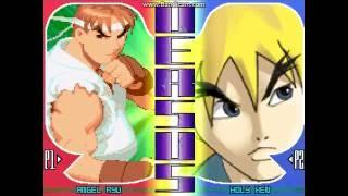 Capcom Fighting Evolution Max (MUGEN 1.0) - Angel Ryu & Angel Ken VS Holy Ken & Holy Ryu