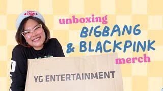 finally! | BIGBANG, BLACKPINK, PEACEMINUSONE, TAEYANG merch unboxing