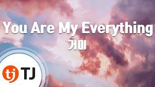 [TJ노래방] You Are My Everything(태양의후예OST) - 거미 / TJ Karaoke