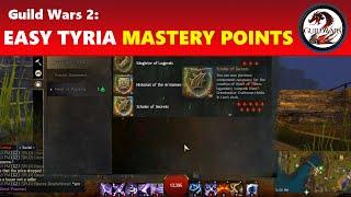 Guild Wars 2: Easiest Central Tyria Mastery Points to Get (All 49 Required Ones)