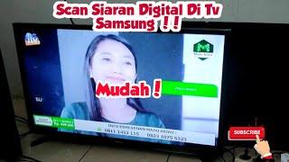 Cara Scan /Mencari Program Siaran Digital Tv Led Samsung