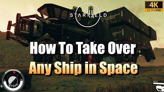 Starfield - How To Steal Any Ship In Space - How To Target Engines