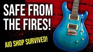 The BEST Guitar NOT AT NAMM! (I'm just glad it didn't burn up...)