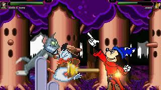 M.U.G.E.N: Mickey Mouse & Donald Duck Vs Tom & Jerry