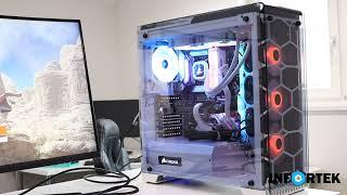 Cosair Gaming PC Computer + Unboxing + Quick tour Infortek