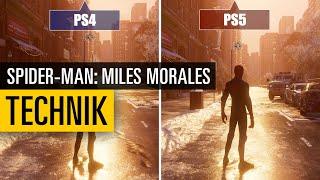 Spider-Man: Miles Morales | PS4 vs. PS5 | Technical comparison