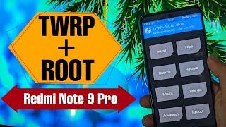 Install TWRP Recovery & ROOT Redmi Note 9 Pro
