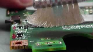 How to repair broken DC power jack in a laptop computer