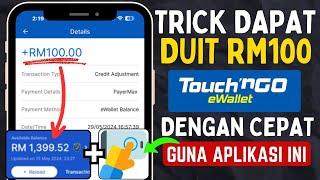 Cara Dapat DUIT RM100 TNG eWallet FREE Dengan Cepat