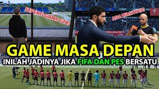 GAME SEPAK BOLA MASA DEPAN! GABUNGAN ANTARA FIFA DAN PES! MANTAP BANGET | VIVE LE FOOTBALL