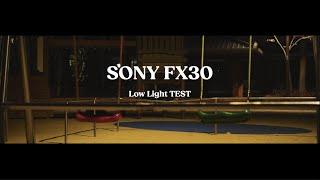 SONY FX30 | Low Light TEST | Sigma 18-50mm f2.8