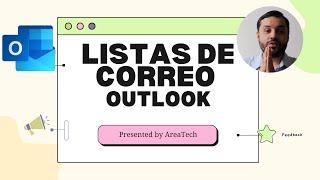 Crear Listas de Correos Outlook   2023