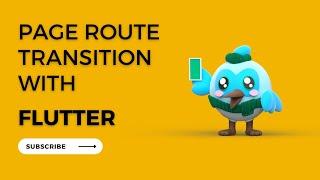 Page Route Animation - Flutter tutorial