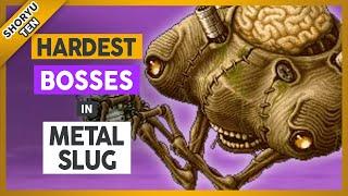 Top 10 HARDEST Bosses in The Metal Slug Series
