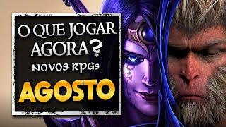 Os Melhores Lançamentos Chegando em Agosto 2024 | O Que Jogar Agora? Novos RPGs