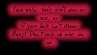 Haim - Don't Save Me lyrics HD