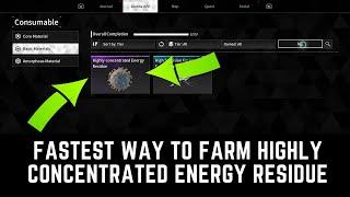 FASTEST WAY TO FARM HIGHLY CONCENTRATED ENERGY RESIDUE | THE FIRST DESCENDANT