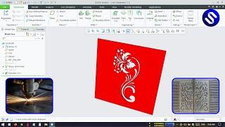 How to Convert Image to DWG AutoCAD File for Laser Cutting or Plasma Cutting | AutoCAD | #TECHSKILL