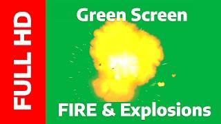 Fire & Explosion Green Screen Free Video Effects 2020 - FULL HD / 1080P - 3 Sizes of Each Effect