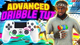 ADVANCED DRIBBLE TUTORIAL WITH HANDCAM NBA 2K22! LEARN GLITCHY MOVES TO COOK DEFENDERS!