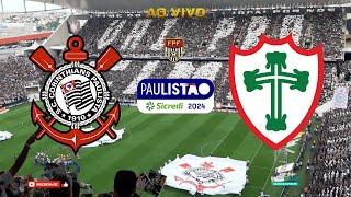 CORINTHIANS x PORTUGUESA | PAULISTÃO 2024 | FASE DE GRUPOS | (7ª RODADA) | Gogosz Patch v4.4