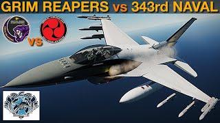 SATAL 2021/22: Grim Reapers vs 343rd Naval Air Group | DCS WORLD