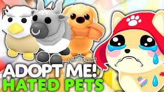 ХУДШИЕ ПЕТЫв Адопт Ми! ЭТИХ ПИТОМЦЕВ НЕНАВИДЯТ ВСЕ ИГРОКИ! Most HATED PETS! Roblox Adopt Me