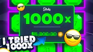 TRYING TO HIT 1000x IN KENO AND WON HUGE!!