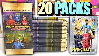 INVINCIBLE CARD HUNT | Opening 20 Packs of the *NEW* ADRENALYN XL 2025 FIFA 365 Collection (EPIC!!)