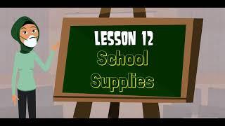 Learn Uzbek Language with Me - Lesson 12: School Supplies