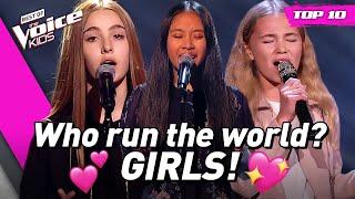 BEST GIRLS ever in The Voice Kids!  | Top 10