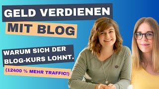 Wie Mara 12400 % mehr Traffic & Einnahmen durch den Blog-Kurs bekam