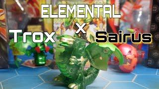 Bakugan Legends Elemental Trox X Sairus Unboxing/Review!