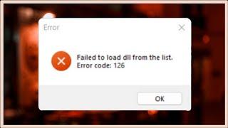 Error Code 126 -  Failed To Load Xgameruntime.dll Error Code 126