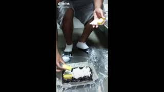 Prisoner starts his own TikTok COOKING show inside JAIL cell!