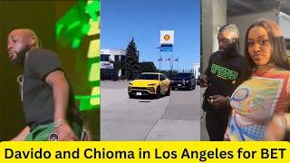 Davido and Chioma in Los Angeles for BET | FULL VIDEO Performance