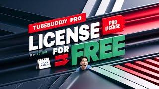 Tube Buddy pro license for free 2023 || Advance Digital Marketing Center