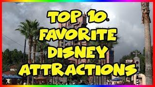 Top 10 Favorite Disney Attractions - Sir Willow's Park Tales Ep 24