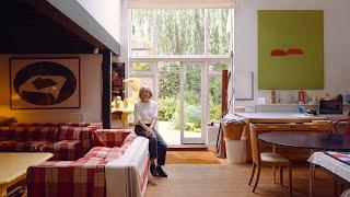 Inside The Art-Filled Home/Studio This Textile Designer Has Rented For 48 years