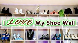 THE REVEAL‼️ [WARDROBE ROOM + OFFICE + STUDIO] I LOVE MY SHOE WALL | WE'LL TALK ABOUT IT LATER