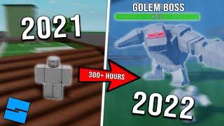 1 year of Roblox game development in 9 minutes!