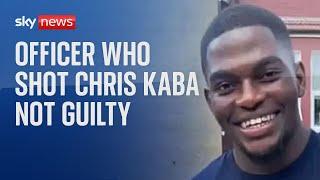 Met Police officer who shot Chris Kaba cleared of murder