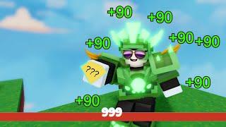 You can get 999 HP if you eat THIS! (Roblox Bedwars)
