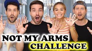 NOT MY ARMS CHALLENGE CARL IS COOKING - PO ET MARINA - HUBY
