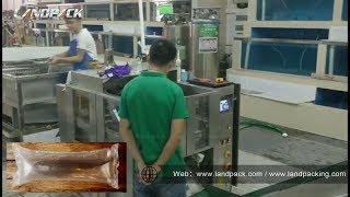 How to automatic pack alive and kicking  Fish? Automatic Live Fish Packaging Machine