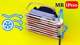 DIY Cooling: Homemade Mini Heat Pump (-34°C!) DIY AC Air Cooler ️ || DIY Air Conditioner ️