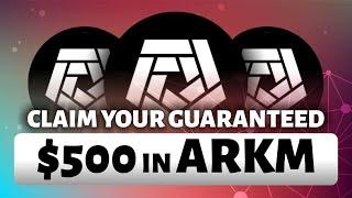 Arkham Claim AIRDROP 500$ In Token | Full Private Guide | 2023