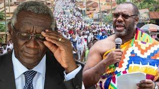 President Kufuor got mad not Happy about Napo's first speech as running mate